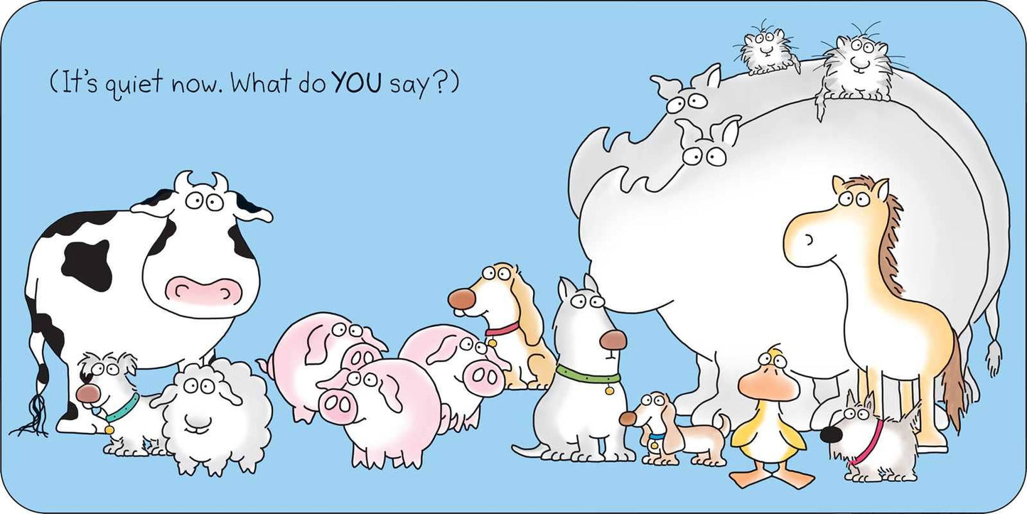 Moo, Baa, La La La! by Sandra Boynton - Board Book