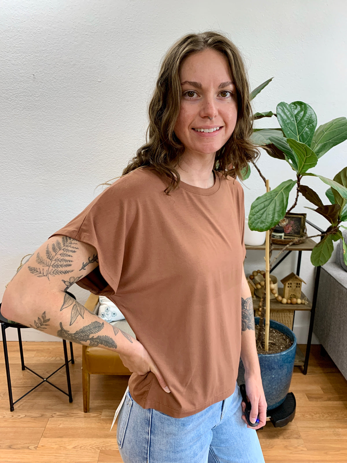 Nutshell Soft Dolman Tee
