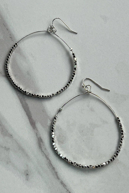 Elvera XL Earrings Silver
