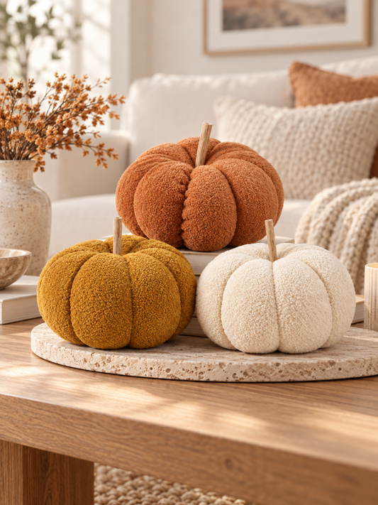 Felt Mini Pumpkin Set
