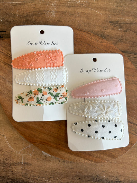 3 Pack Baby Clips