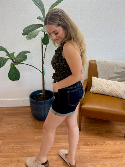 Judy Blue Cuff Shorts