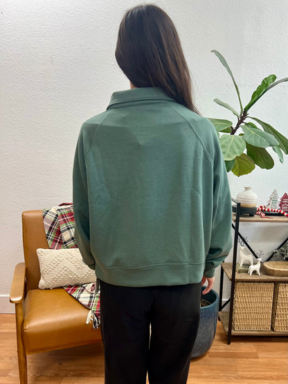Forest Scuba Half Zip Pullover