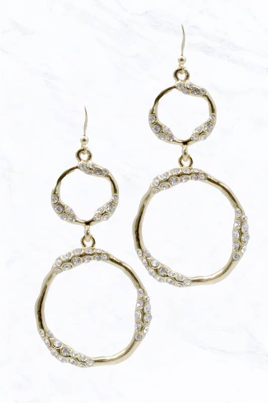 Double Rings Earrings