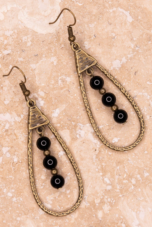 Sherri Earrings in Black