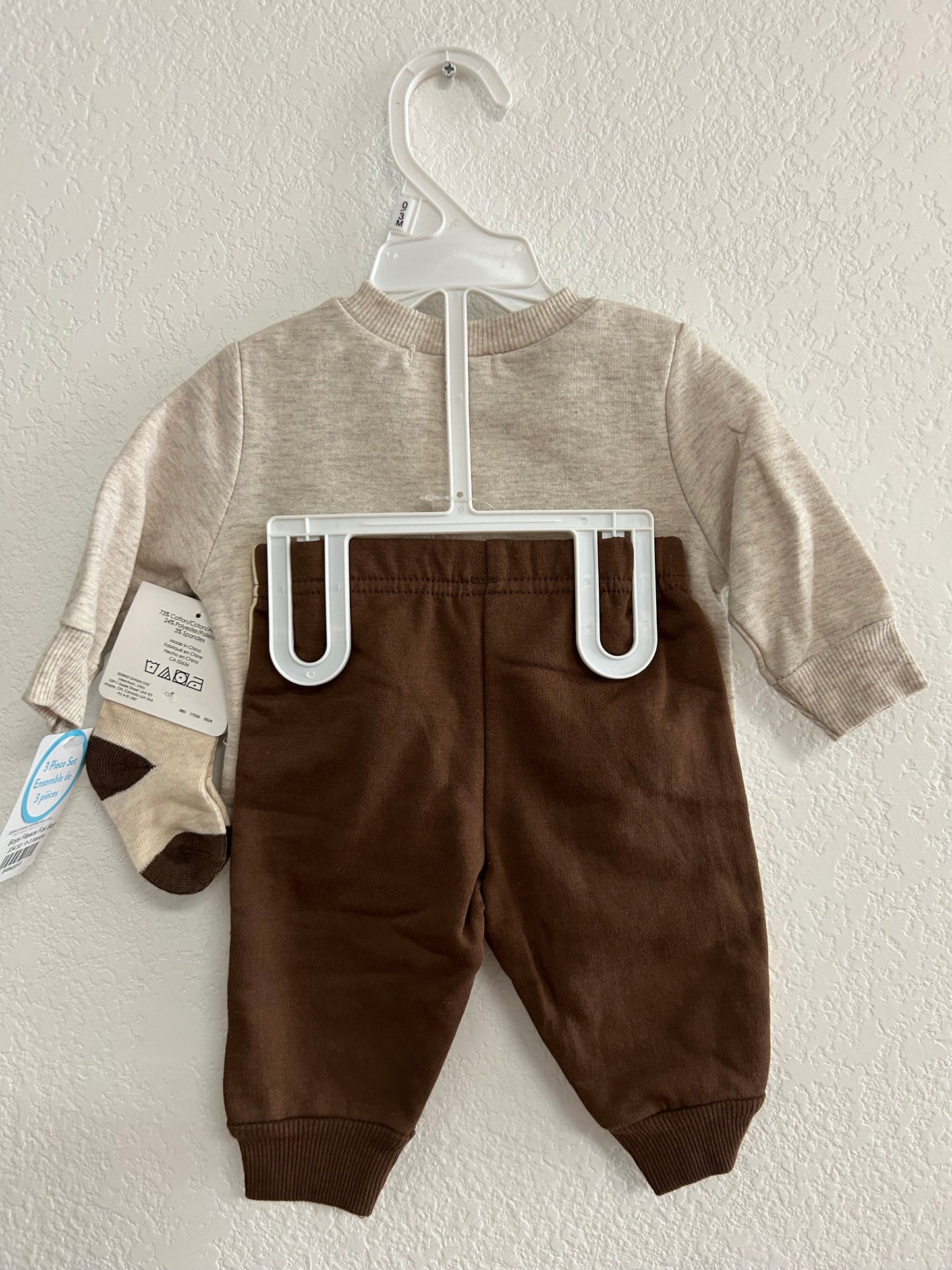 Boys Fleece Fox Set