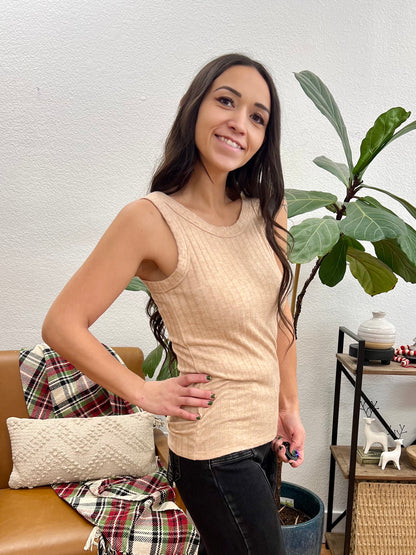 Brush Soft Ribbed Tank