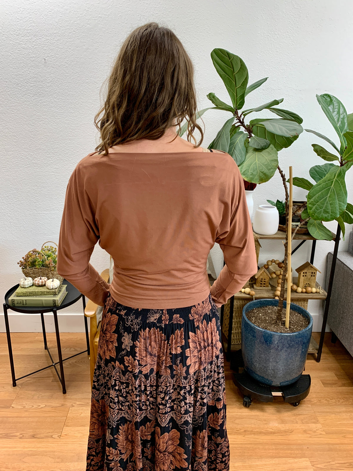Nutshell Dolman Long Sleeve Top