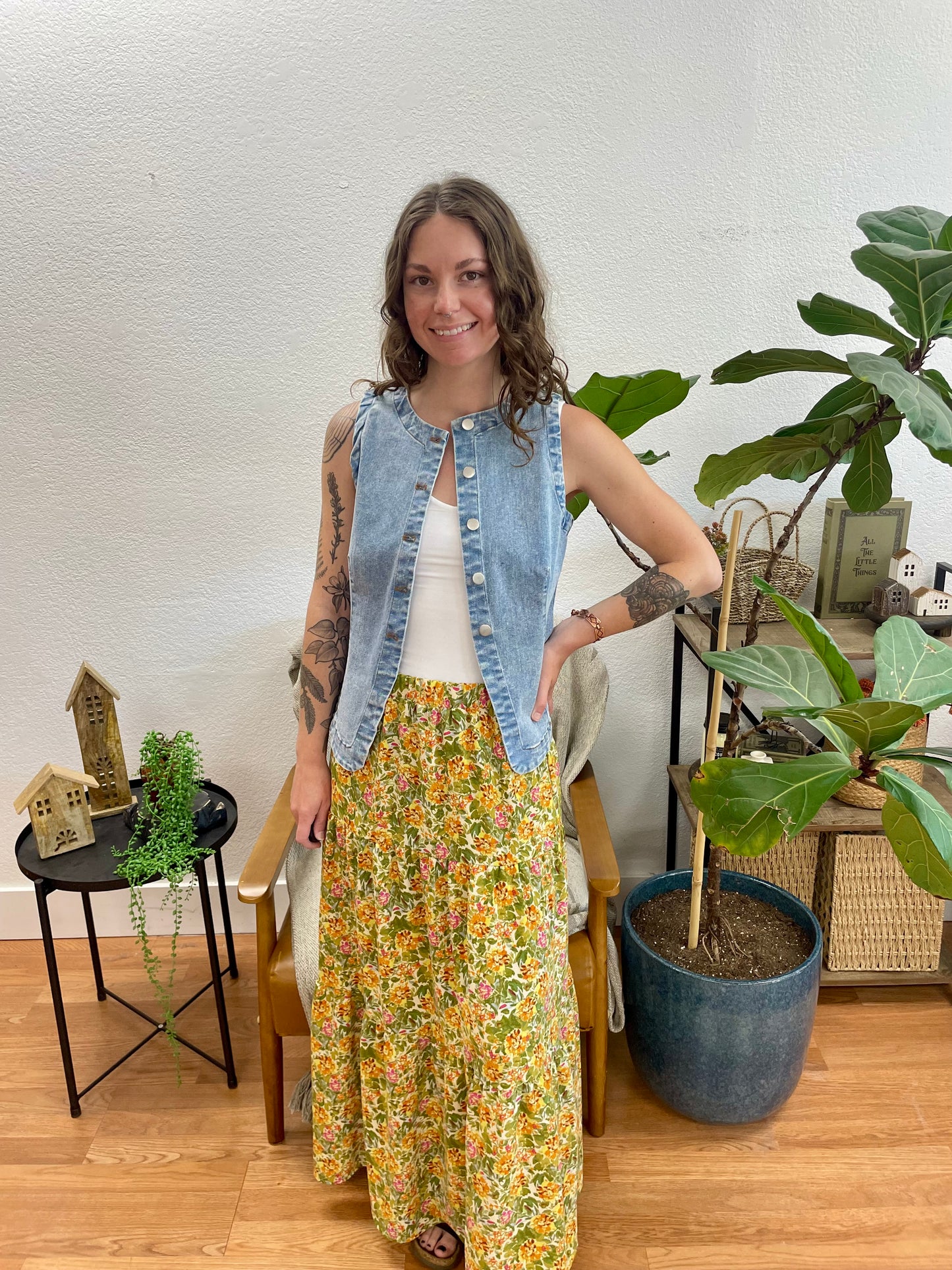 Golden Hour Maxi Skirt - Terra Cottage