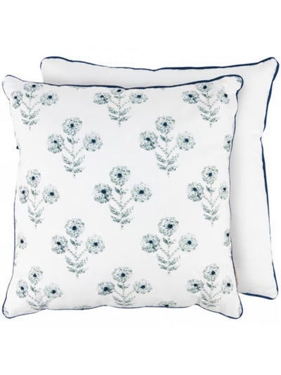 Indigo Floral Pillow