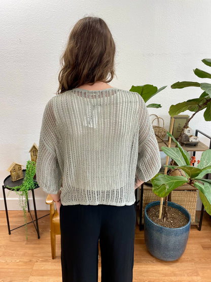 Olive Summer Cardigan