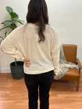 Stone Waffle Knit Henley