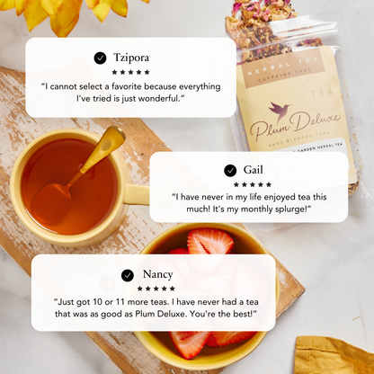 Rejuvenation Lemon Ginger Herbal Loose Leaf Tea