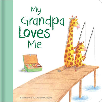 My Grandpa Loves Me Board Book