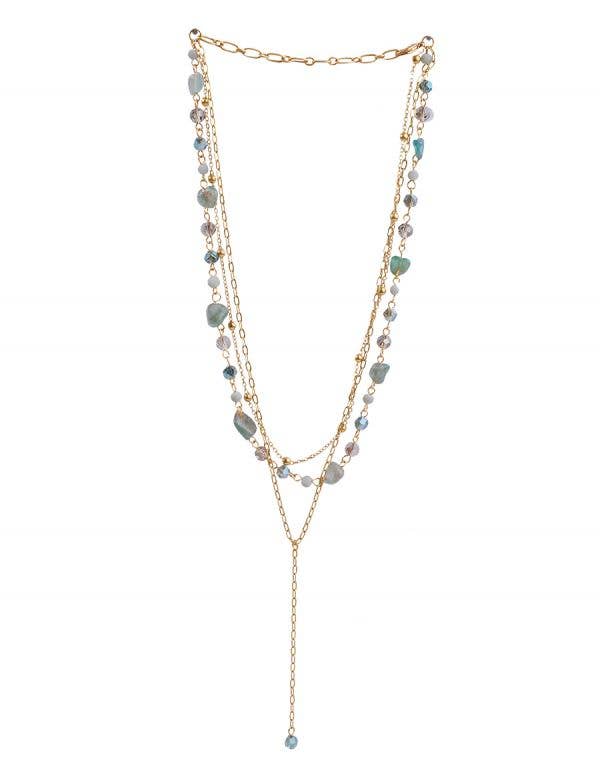Gemstone Layered Necklace