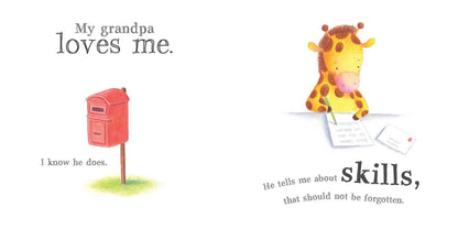 My Grandpa Loves Me Board Book