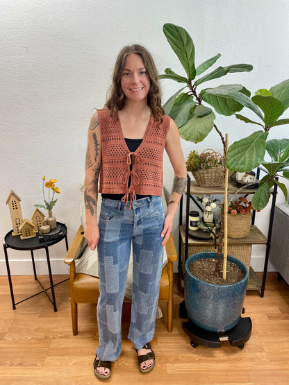 Mica Patch Blue Jeans