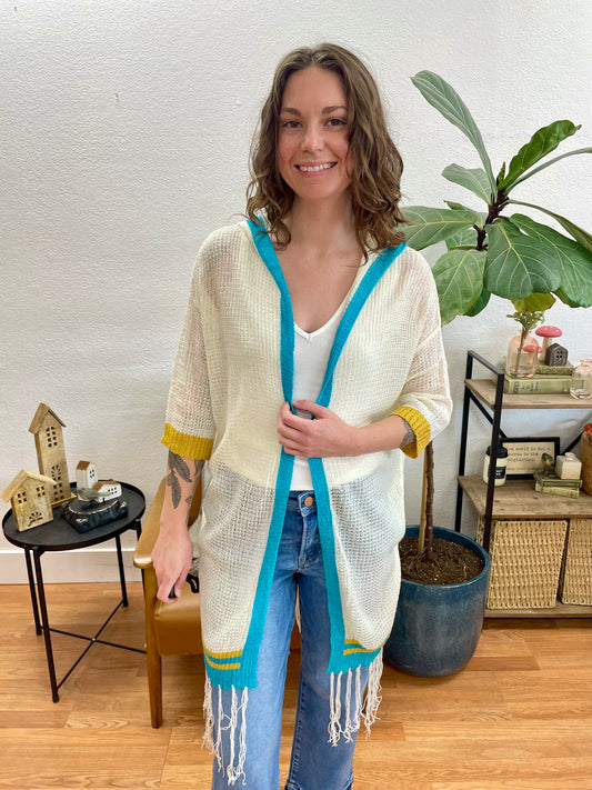 Beach Spring Cardigan - Terra Cottage