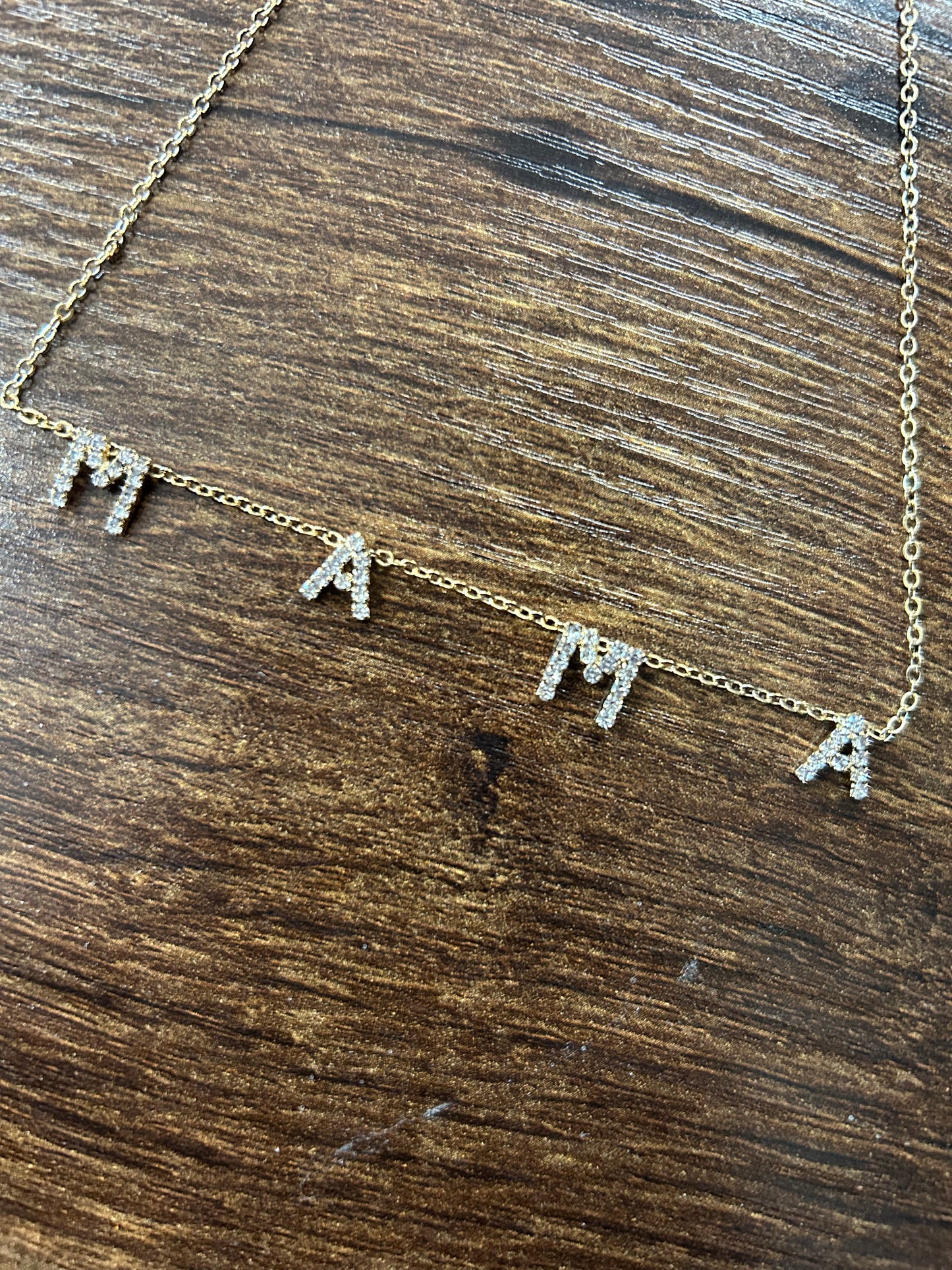 Mama Diamond Necklace