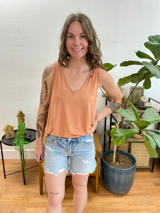 Mica Montana Boyfriend Midi Shorts