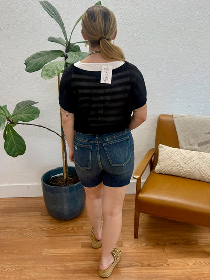 Judy Blue Mid Thigh Shorts