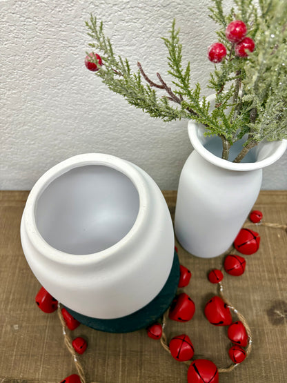 White Ceramic Vase