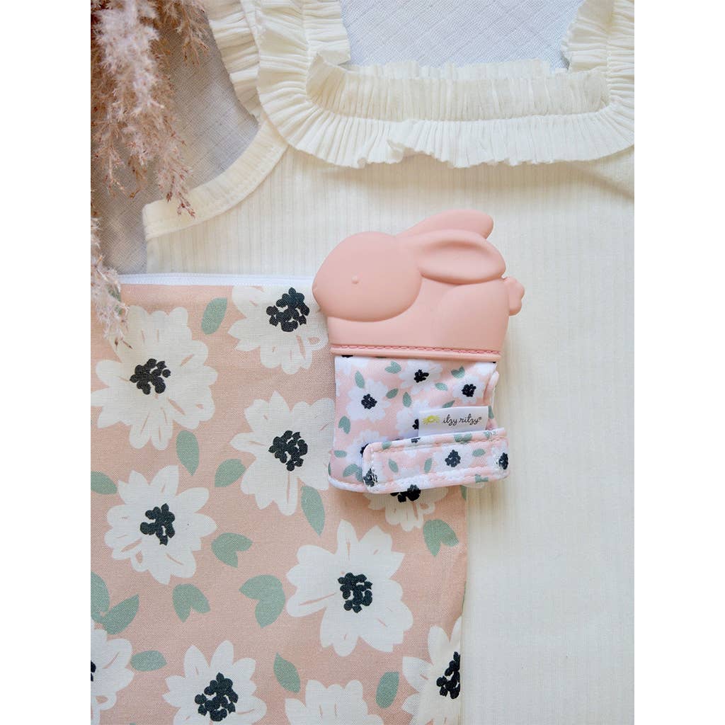 Baby Silicone Bunny Teething Mitts