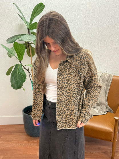 Leopard Print Jacket