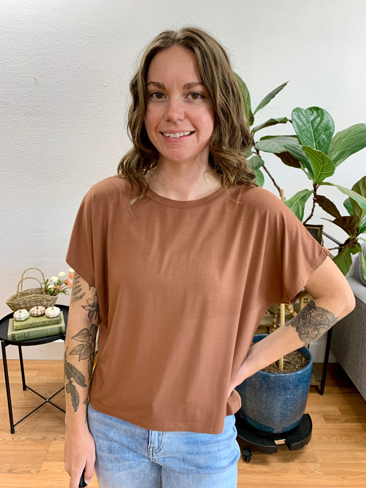 Nutshell Soft Dolman Tee