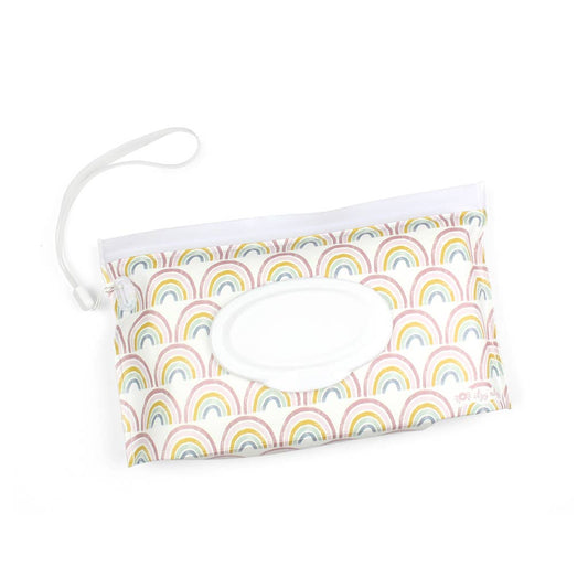 Rainbow Reusable Wipes Case