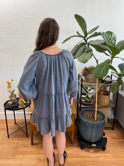 Indigo Denim Dress