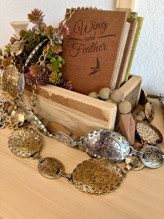 Concho Chain Belt