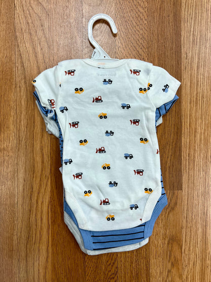 3 Pack Onesies-Cars