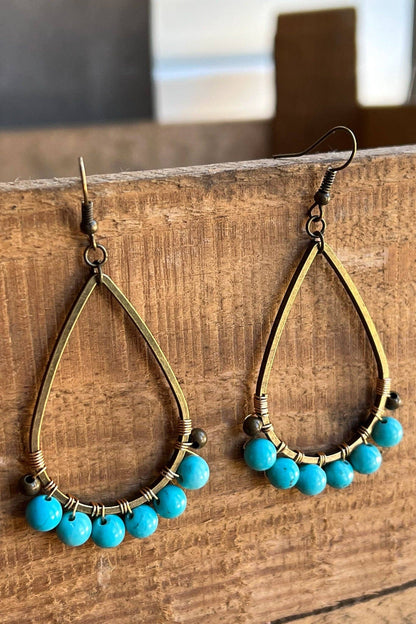 Cody Earrings Turquoise