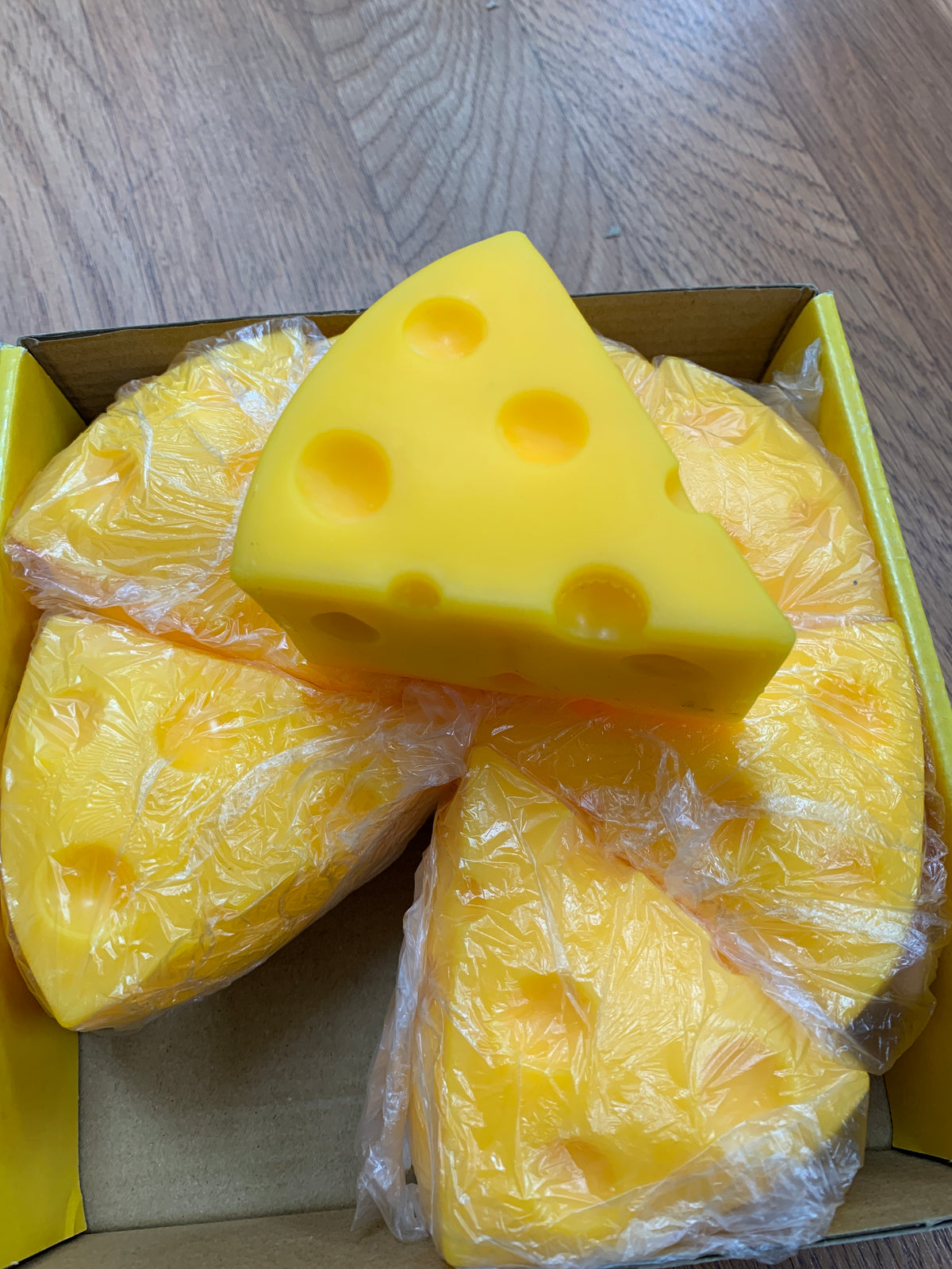Cheese Squishy Stress Toy