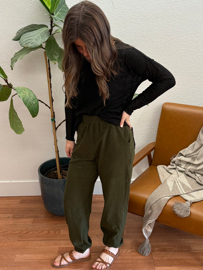 Olive Active Joggers