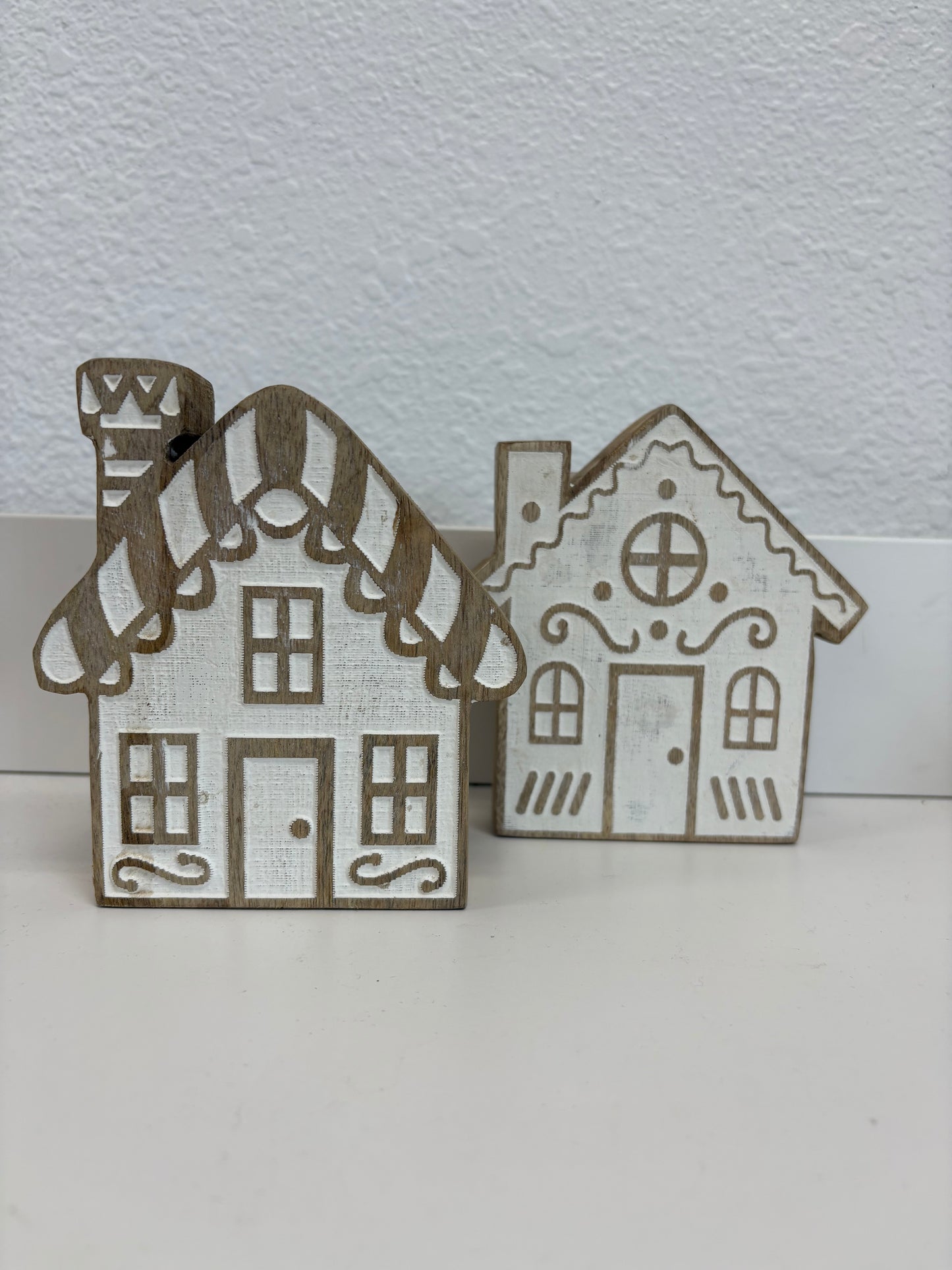 Candy Cane Lane Wood Houses
