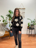 Daisy Drop Shoulder Sweater