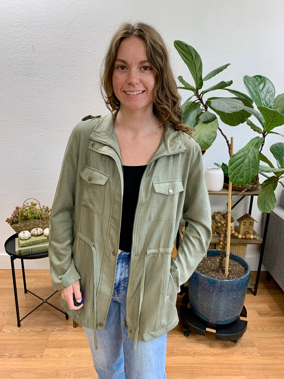 Sage Safari Jacket