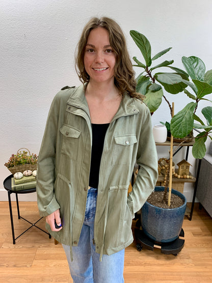 Sage Safari Jacket