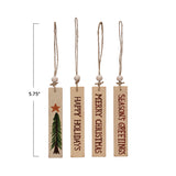 Large Wood Gift Tag/ Ornaments