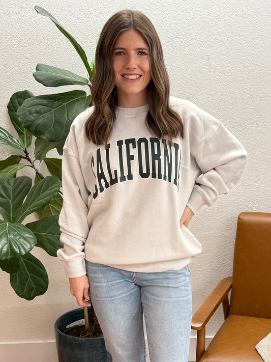 Stone California Crewneck