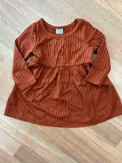 Brown Baby Dress