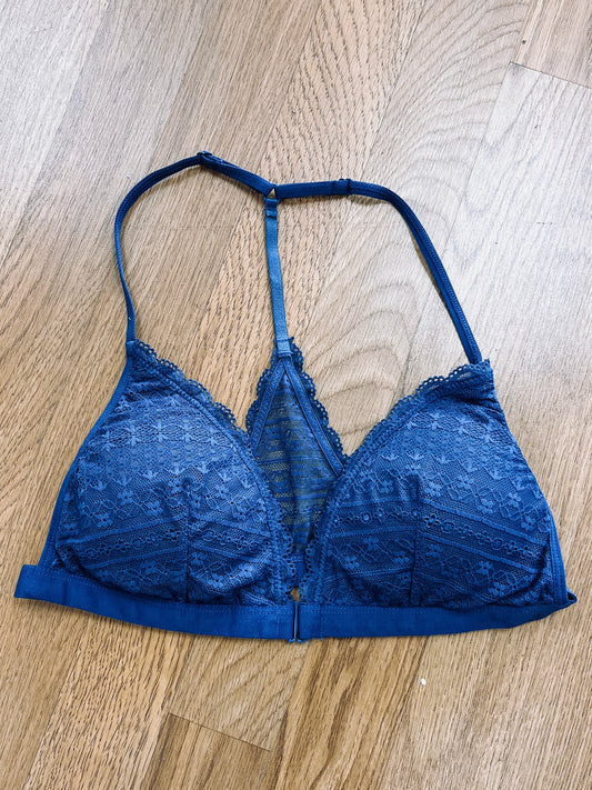 Teal T Back Bralette