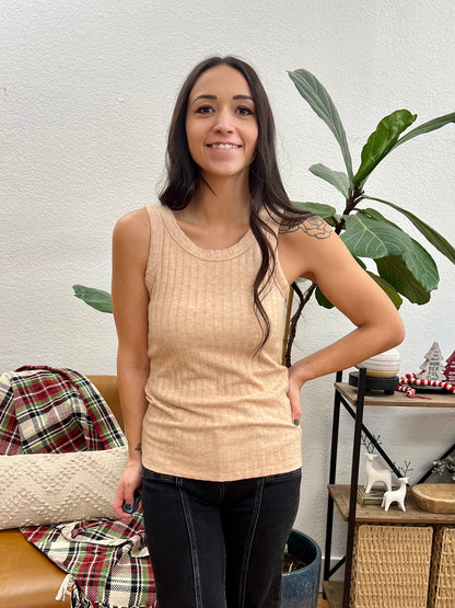 Brush Soft Ribbed Tank