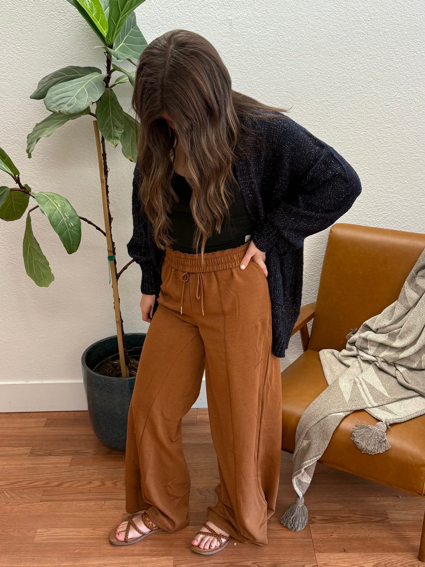 Camel Minimalist Pants