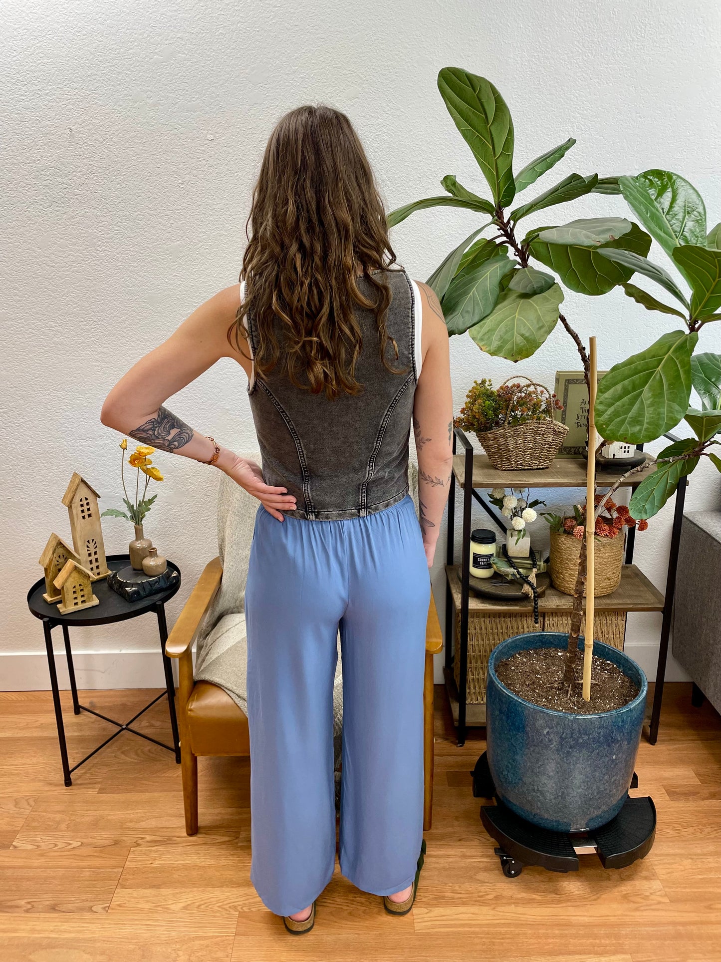Slate Drawstring Pants