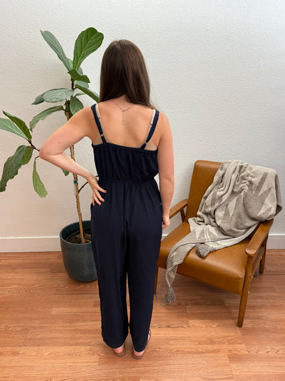 Midnight Wide Leg Jumpsuit