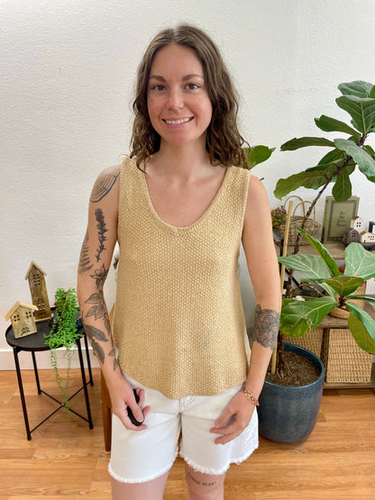 Natural Knit Relaxed Tank