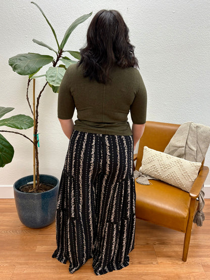 Forest Modal Ribbed Top